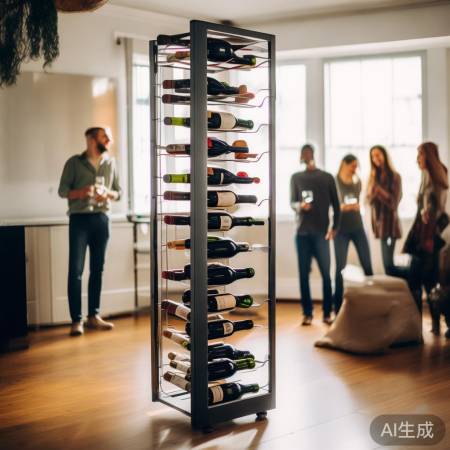 红酒架赠友乐无边