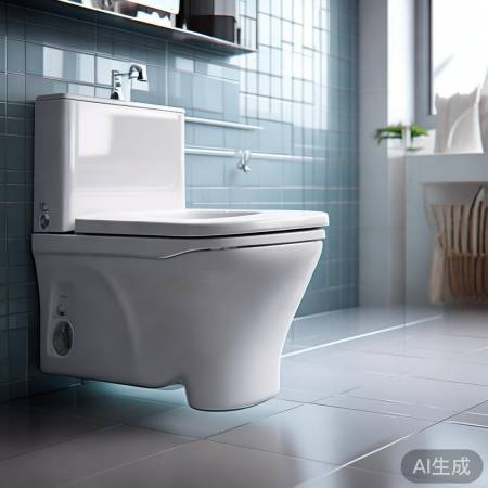 悬空马桶，清洁轻松