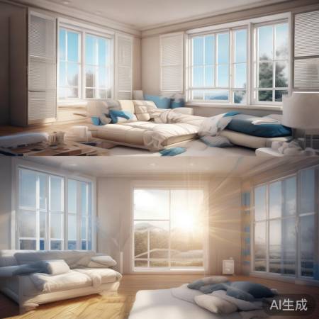 室内外温差调节法