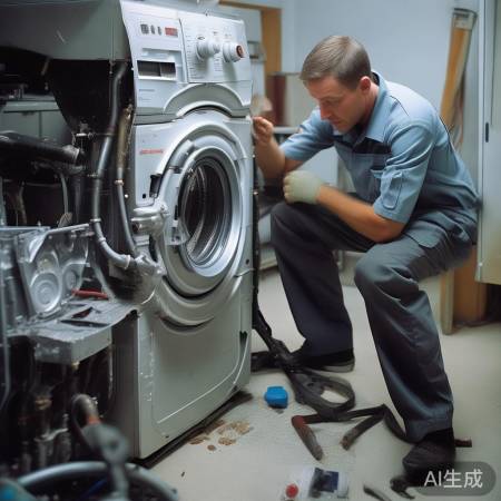 洗衣机拆洗：及时更换损坏部件