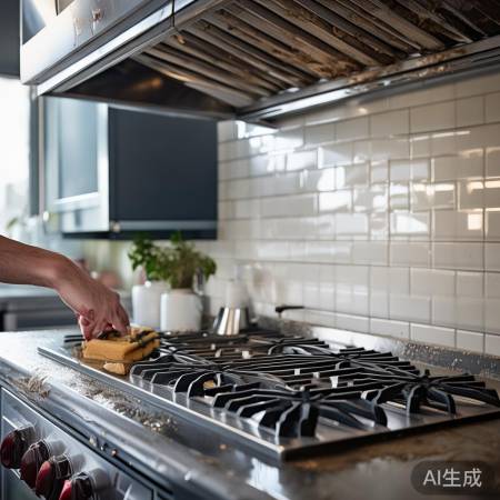 清洁油烟机步骤四