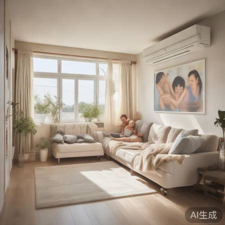 90平米，家庭容量刚刚好