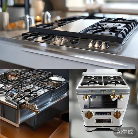 燃气灶款式多样，实用为主