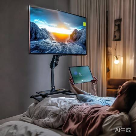 法罗力(Ferroli)家电服务预约中心解说『智能电视支架：平板电脑专用，轻松观影体验』