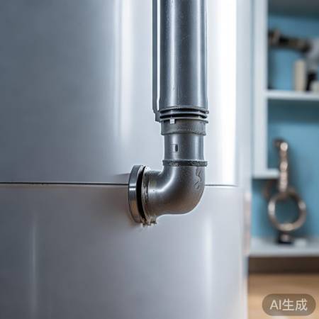 定期清理热水器排水口