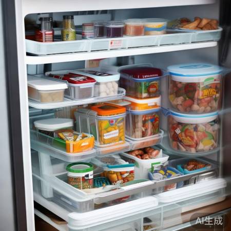 冰箱角落巧收纳
