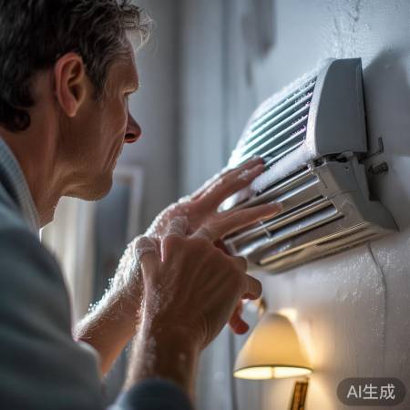 空调管道结冰，用心可解