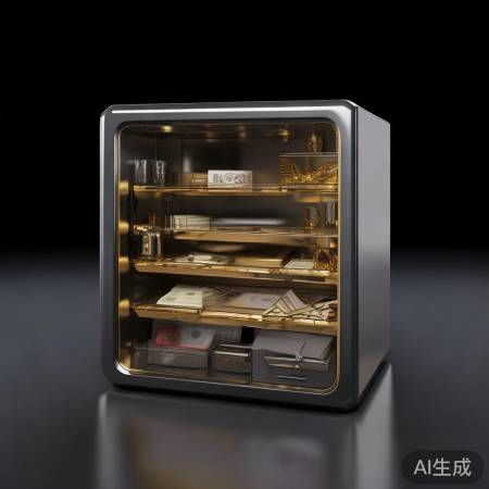 奥丝达保险柜厂家售后服务电话阐释:小型家庭保险柜金色：安全守护，尊贵之选