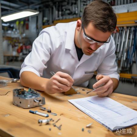 维修指纹锁，注意细节