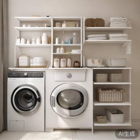 格兰仕洗衣机24小时服务线教大家=洗衣机比墙宽如何巧妙安装？