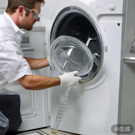 洗衣机排污水管连接